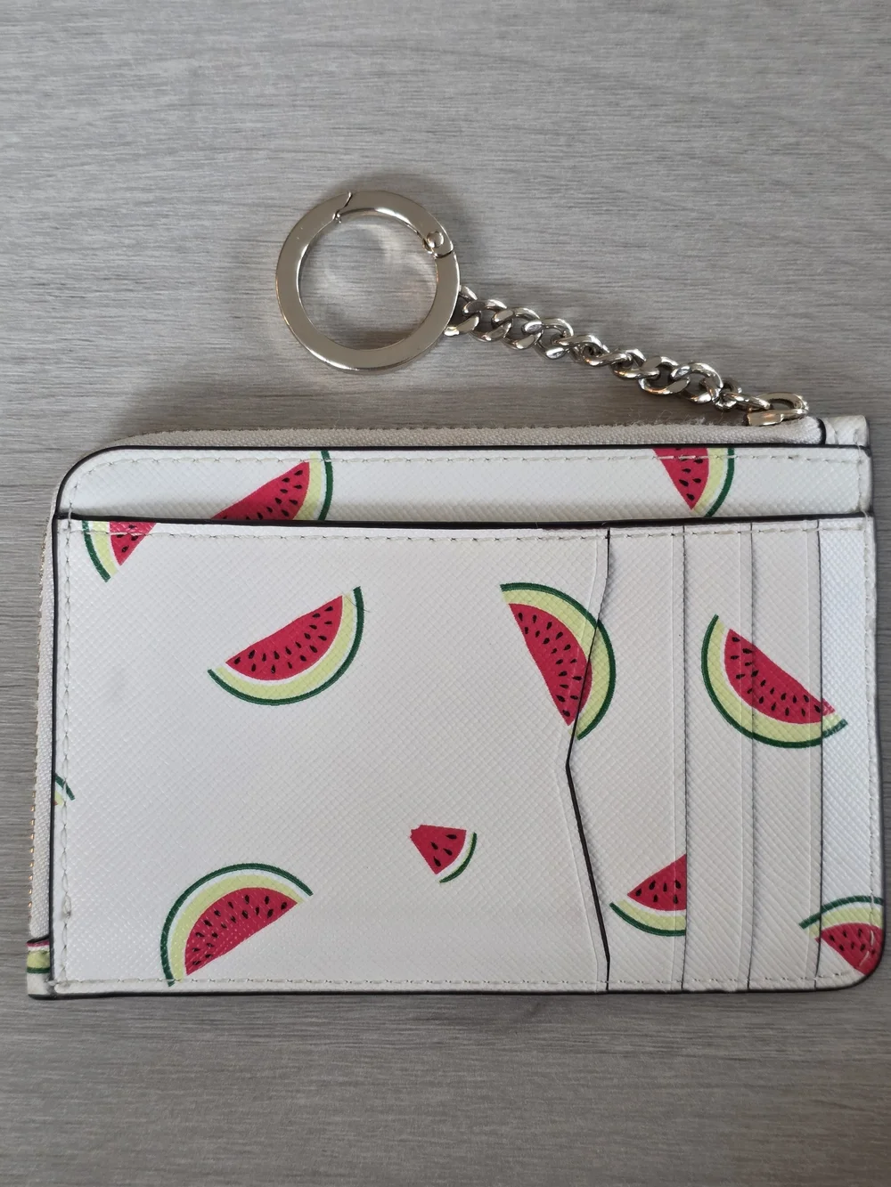 Kate Spade New York Watermelon Cardholder Keychain